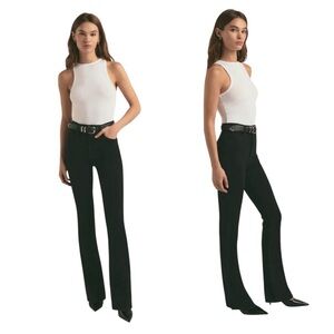 Favorite Daughter The Valentina Shortie Super High Rise Mini Boot Jeans